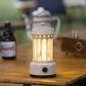 Illuminate Your Outdoors with the COB Portable Camping Lantern