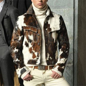 Men's Slim-Fit Camouflage Fashion Jacket - Your Go-To Style Statement