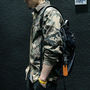 Men's Camouflage Tooling Shirt Jacket - Your New Go-To for Style and Functionality