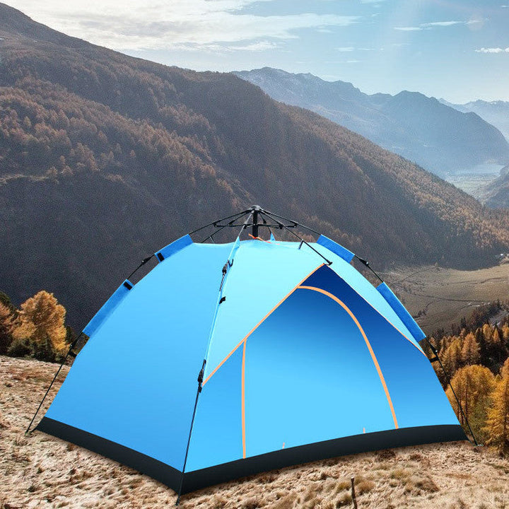 Explore the Great Outdoors with the Double Decker Automatic Camping Tent