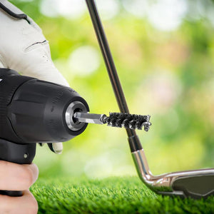 Elevate Your Golf Game with the Six-Angle Golf Club Brush Accessory