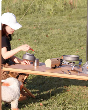 Experience the Great Outdoors with Our Portable Camping Folding Stove Cookware