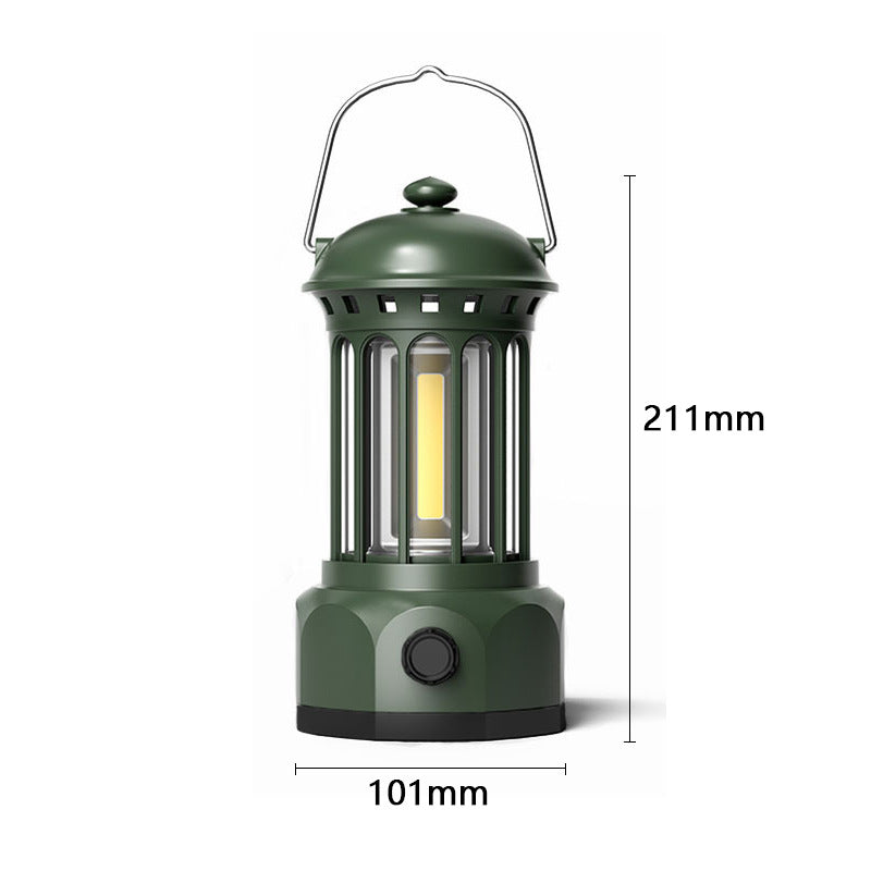 COB Portable Camping Lantern Retro Tent Light – Triton Outdoors Shop
